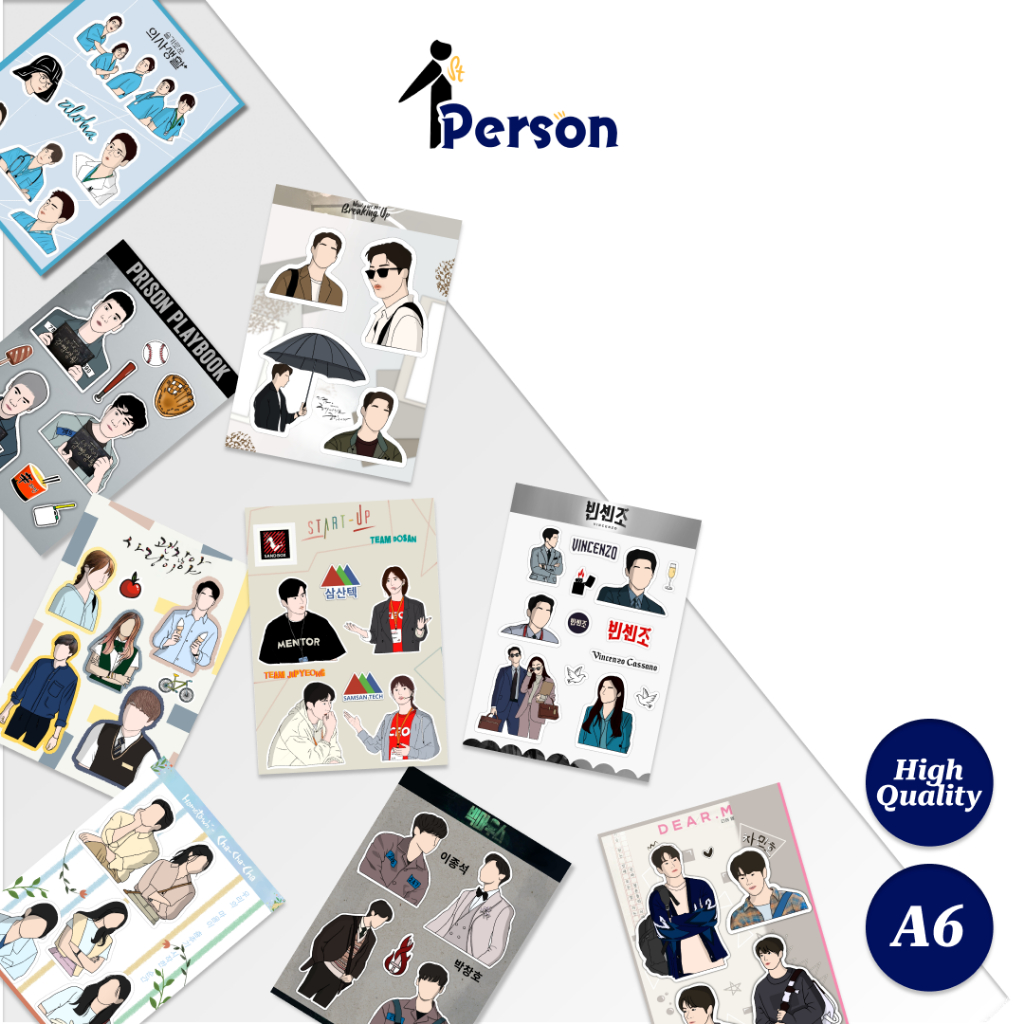 Sticker Custom Set Drama Korea | Sticker Korean Drama | Sticker Korea Hits | Sticker Korea Lucu