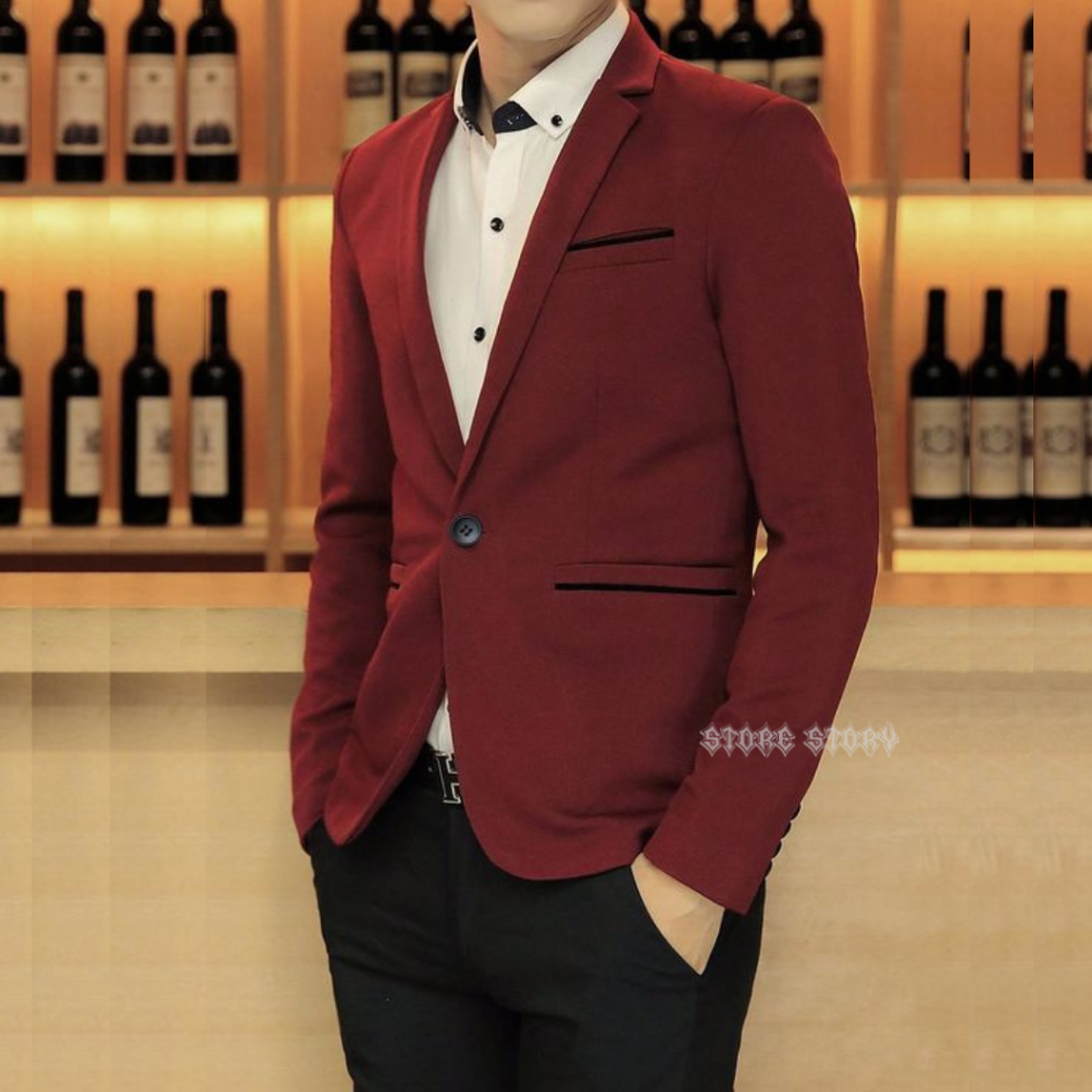 RTRT - Jas Blazer Pria - Jas Slimfit - Jas Formal - Jas Blazer Korea - Jas Full Furing - Blazer Pria
