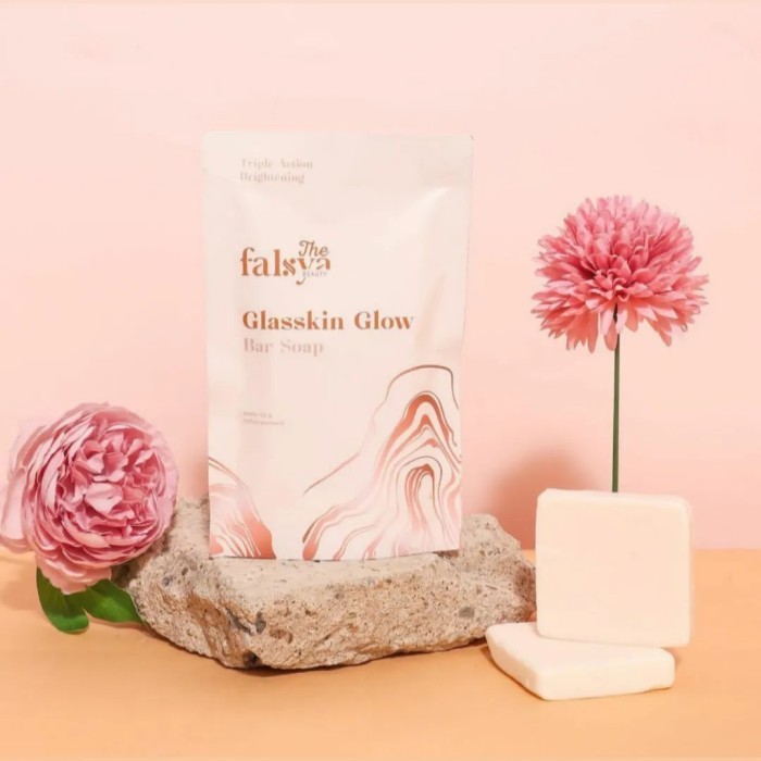 ( READY  ) SABUN THE FALSYA BEAUTY GLASSKIN GLOW BAR SOAP BPOM BY FALSYA BEAUTE | SABUN GLASSKIN THE