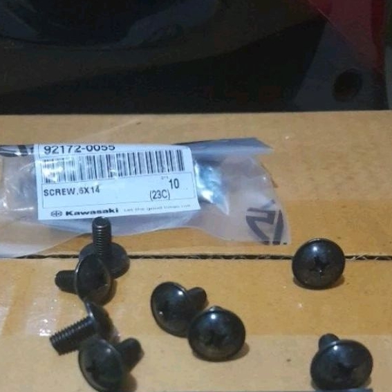 Baut bodi Ninja R RR 92172-0055