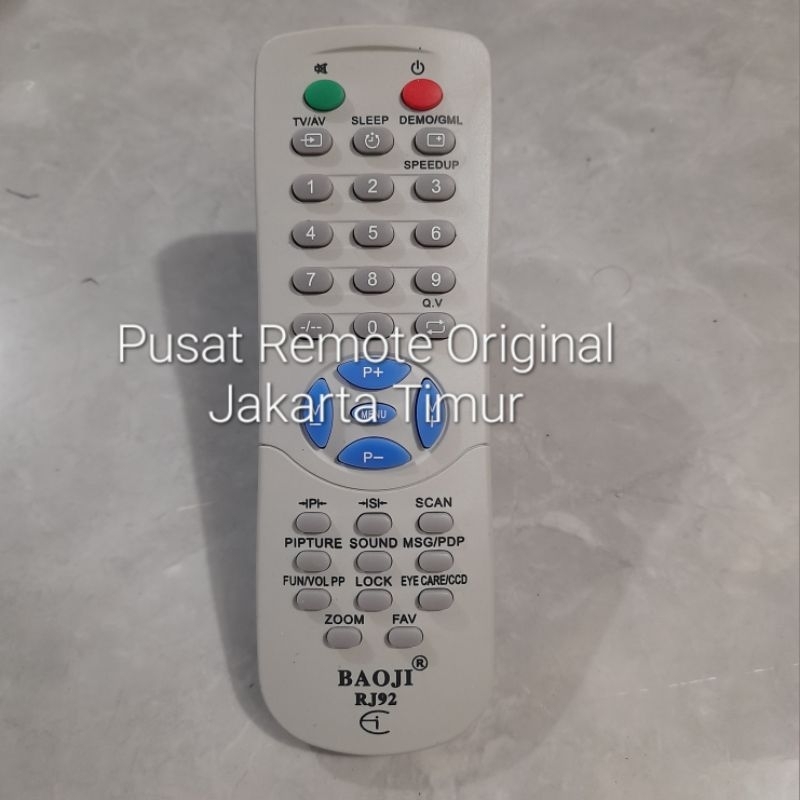 REMOTE REMOT TV SANKEN TABUNG MULTI