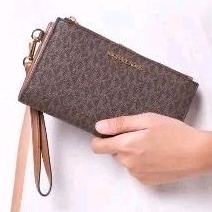 Michael Kors Jet Set Travel Wallet Original - Dompet MK Asli termurah muat banyak