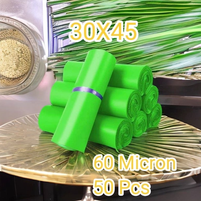 

Produk Terkini Polymailer plastik packing 3x4 HIJAU DAUN isi 5 lbr glossy premium look murah ready stock Bandung 8