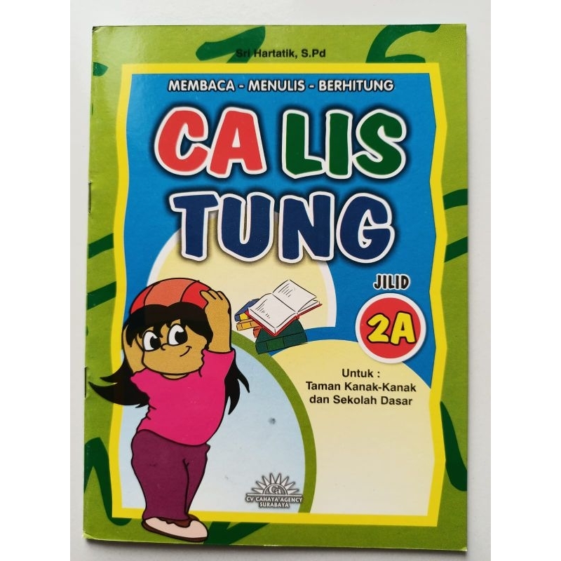 Calistung 2A untuk TK Paud & SD