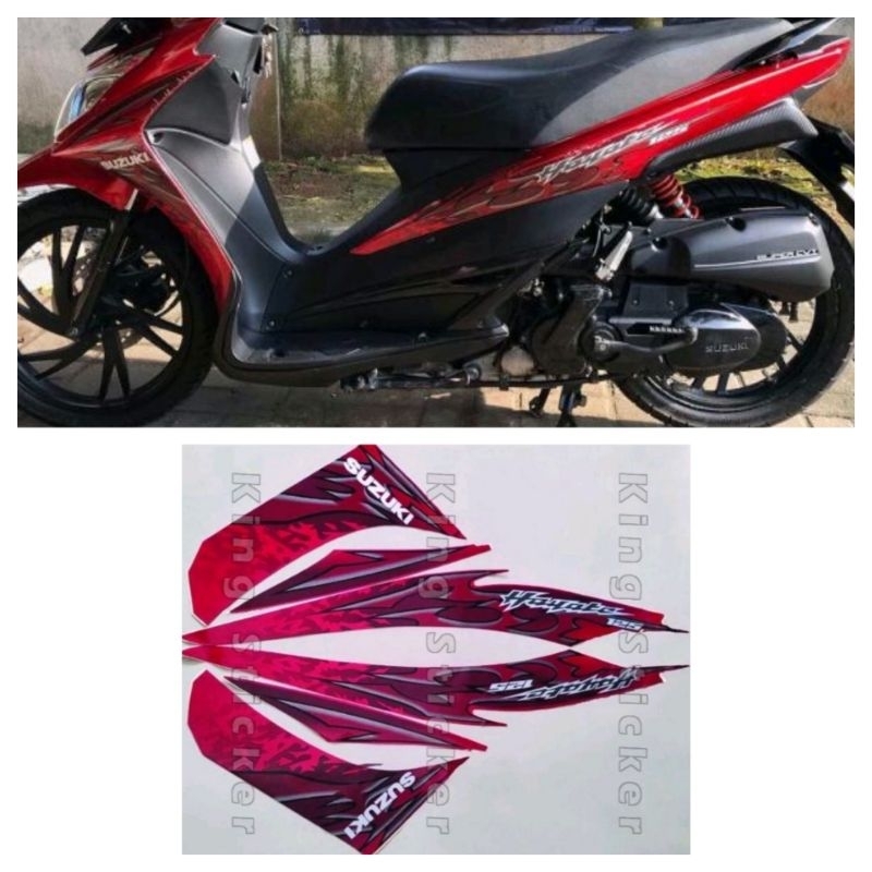 STRIPING SUZUKI HAYATE TAHUN 2010 2011