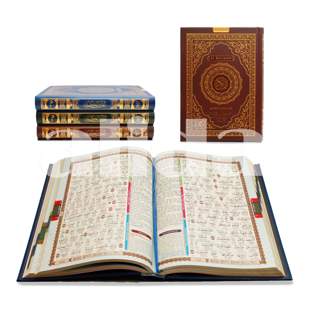 Alquran Hafalan Per Kata Al-Kalimah MAANA HC A5 Al-Quran Utsmani Madinah Alkalimah
