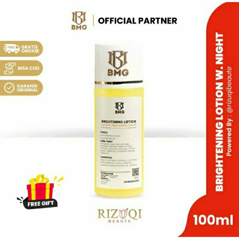 ( ORIGINAL ) Lotion Booster BMG Lotion Whitening BMG BPOM