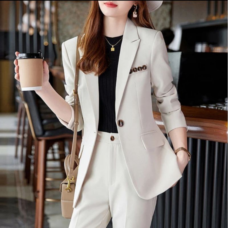 Setelan Blazer Kerja Wanita Setelan Wanita Setelan Jas Wanita Blazer