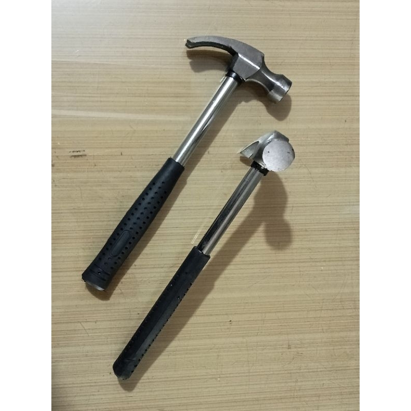 palu besi 0.8oz/ palu besi gagang karet 0.8/ palu kepala kambing/ palu kepala polos kecil murah