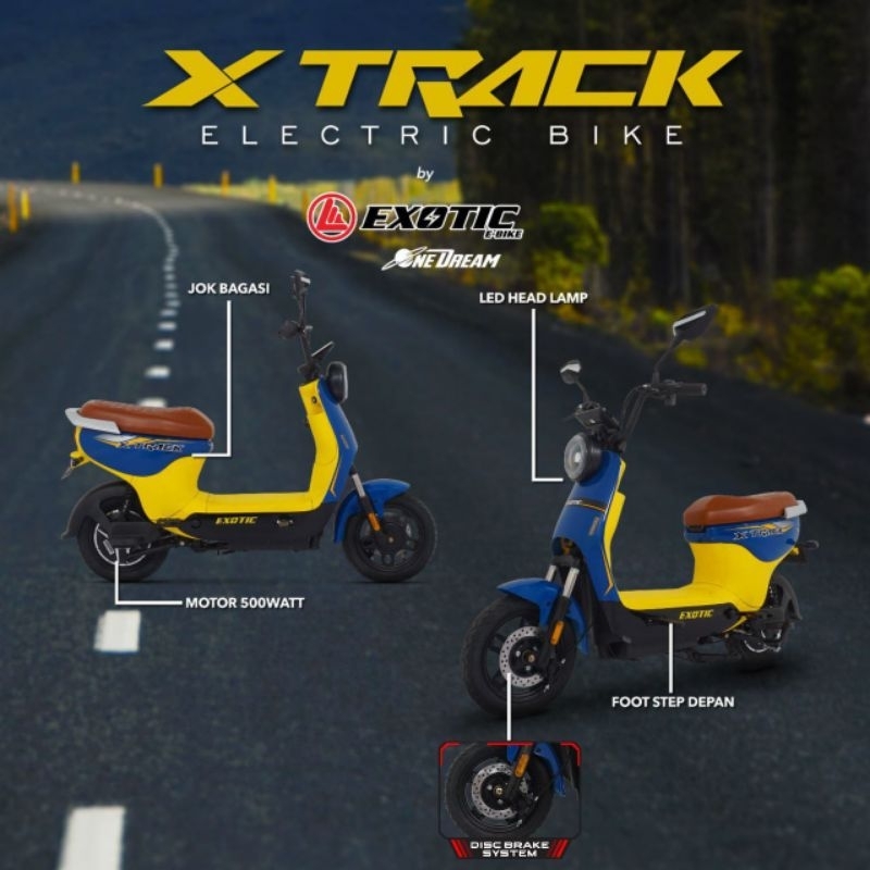 E-BIKE EXOTIC X-TRACK