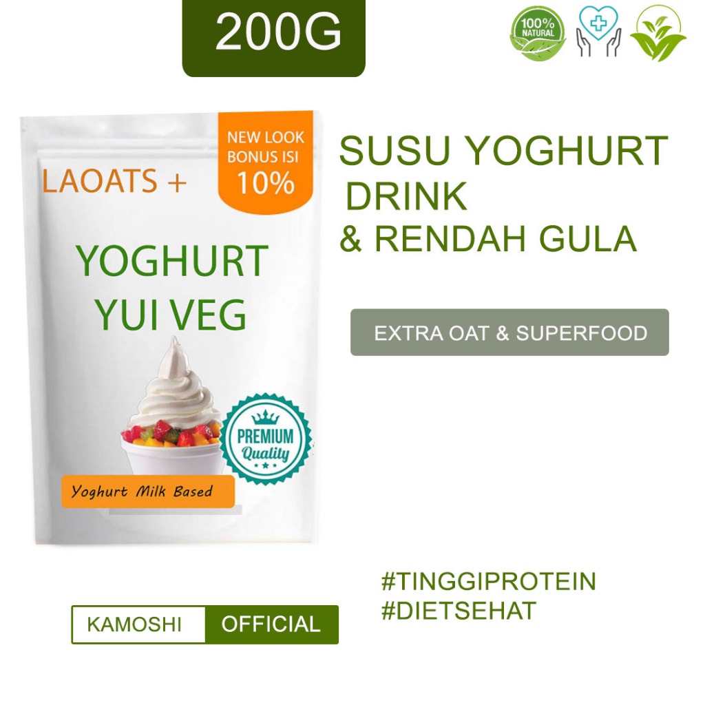 

Yoghurt Plain Minuman Diet Pelangsing Badan Susu Slim Fit Diet Penurun Berat Badan Laoats