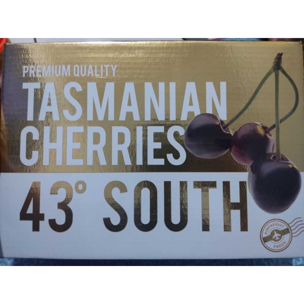 

Cherry tasmanian | Ceri Tasmanian 1 box 2 kg size 30-32