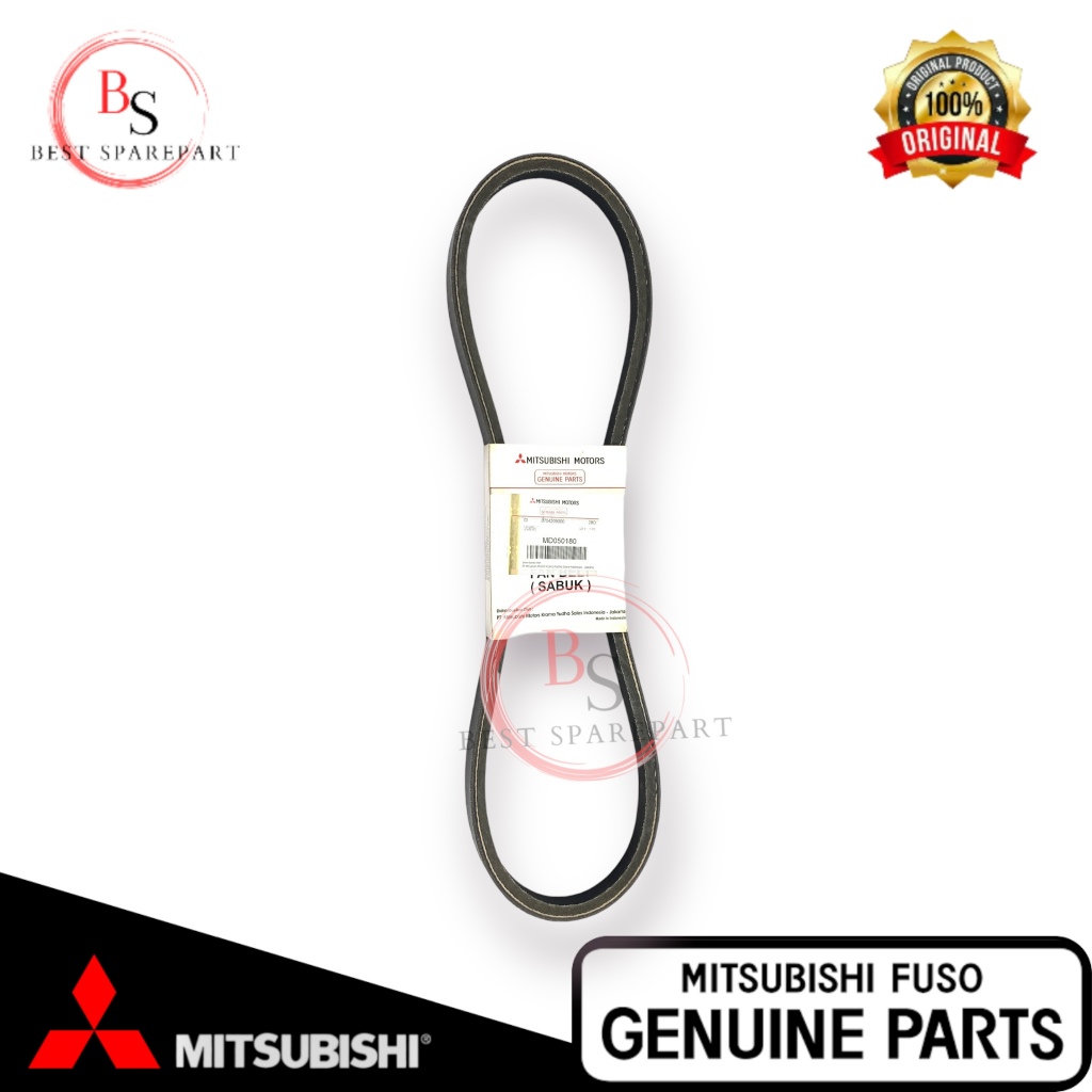 Fan belt L300 diesel / Tali kipas L300 - MD050180 MITSUBISHI ORIGINAL