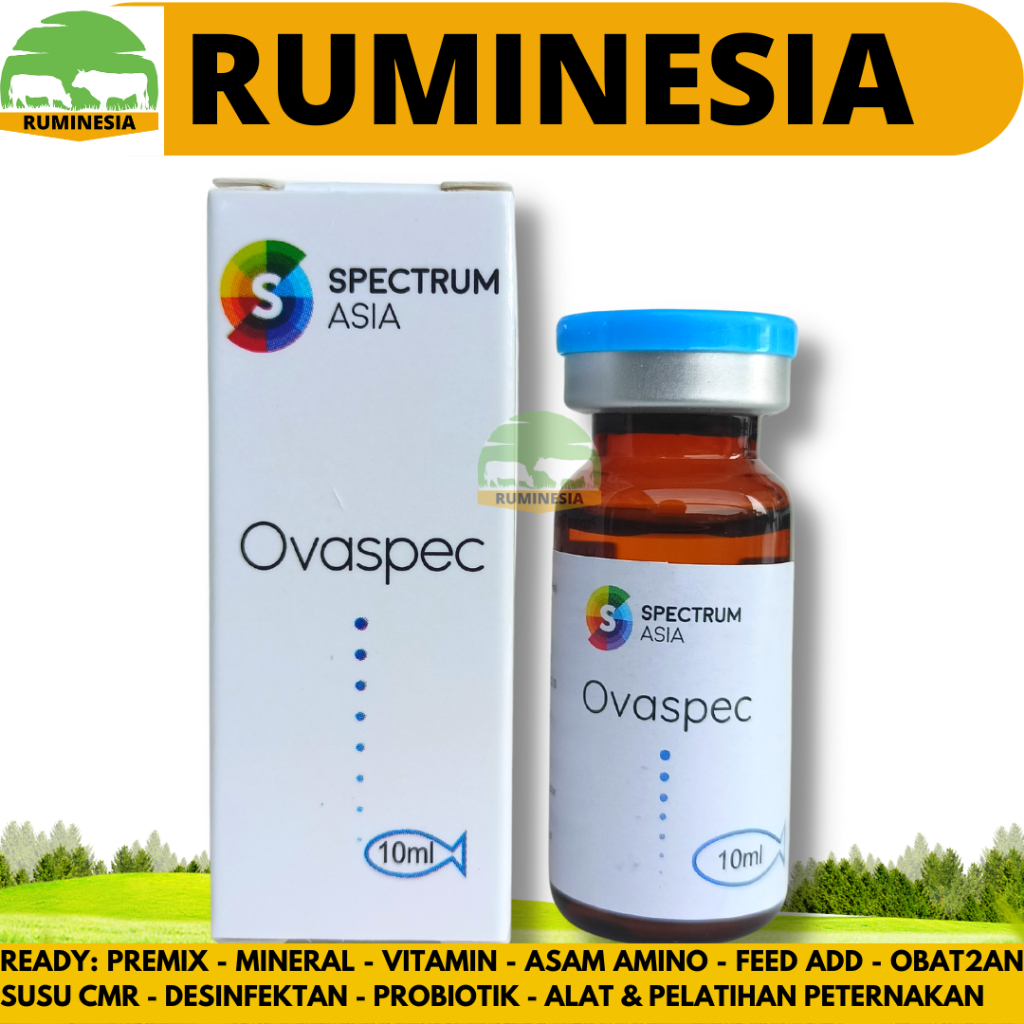 OVASPEC 10ML - Hormon Pemijah Ikan Pengganti Ovaprim