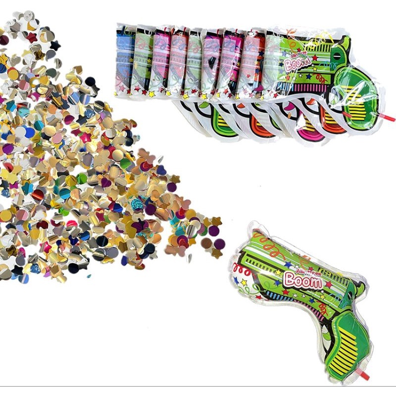 ✅ TERLARIS Confetti Gun/ Pistol Confetti/ Pistol Popper