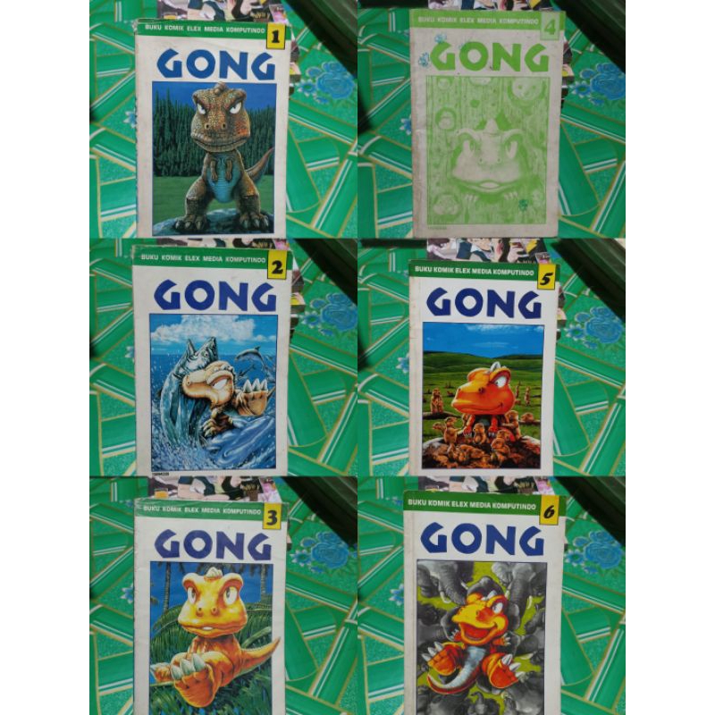 Komik gong 1,2,3,4,5,6 cabutan / komik gong vol 1,2,3,4,5,6