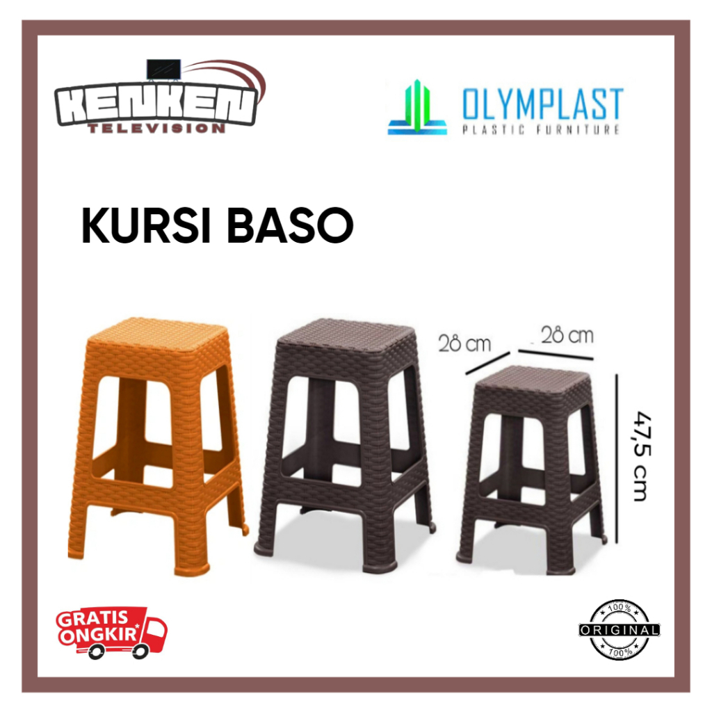 Kursi Plastik Baso Olymplast Kursi Baso Olymplast