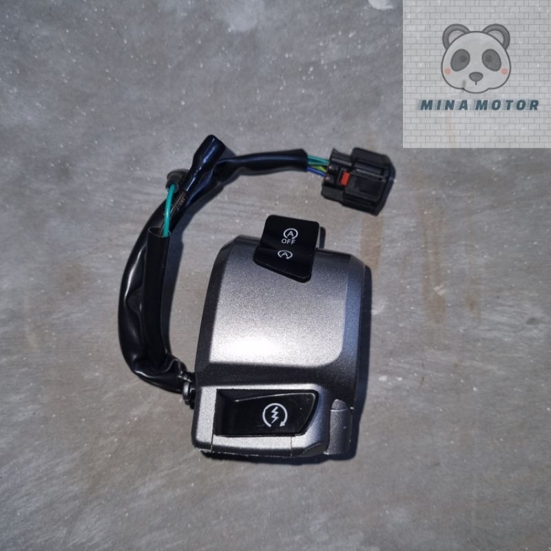 TAKA Holder Saklar Kanan Scoopy 8 Kabel Sparepart Aksesoris Onderdil Motor