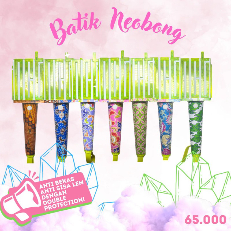 NCT Batik Skin Sticker Neobong | Lightstick NCT