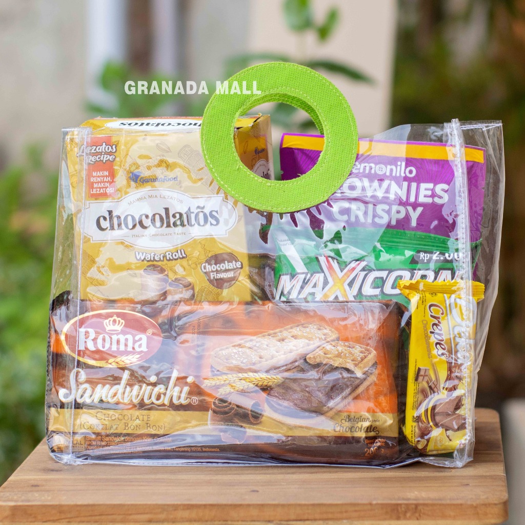 

TAS HAMPERS READY STOK FULL MIKA PEGANGAN BULAT UK 25 x 14 x 20 (PXLXT)-SIAP KIRIM