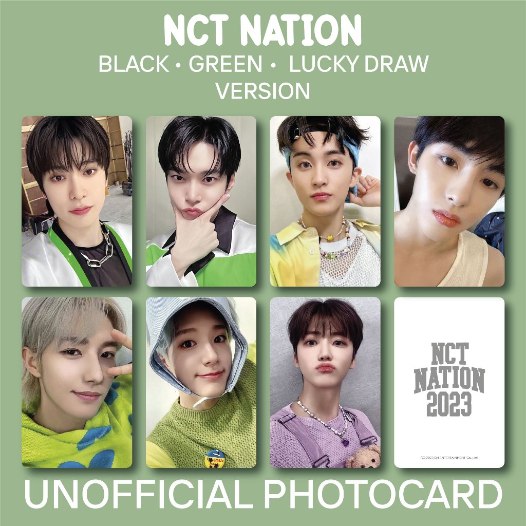 [UNOFFICIAL PHOTOCARD] NCT - NATION