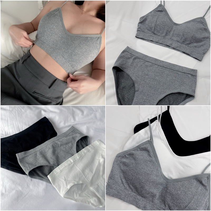 Set Bra Underwear | Set Bra dan Celana Dalam | Dalaman Wanita Set