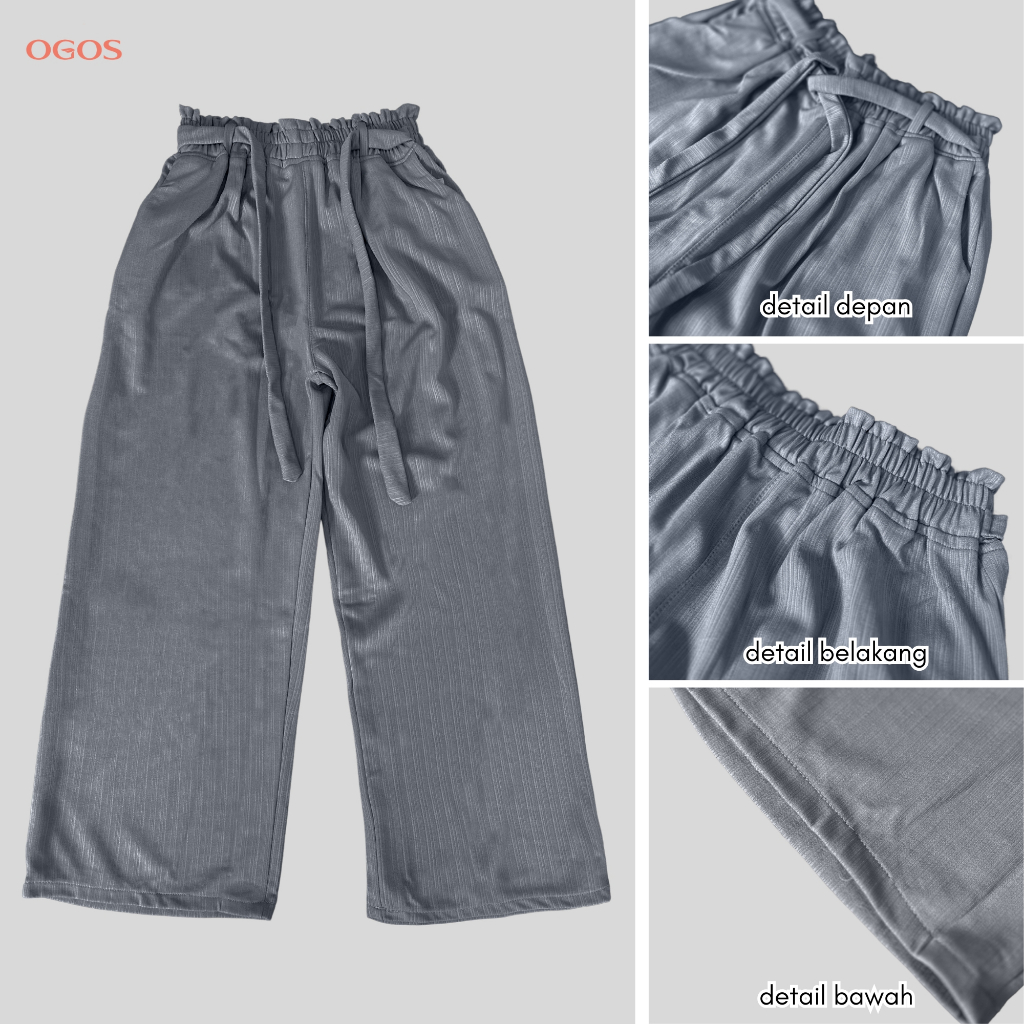 OGOS | Knit Pants Celana Rajut Wanita