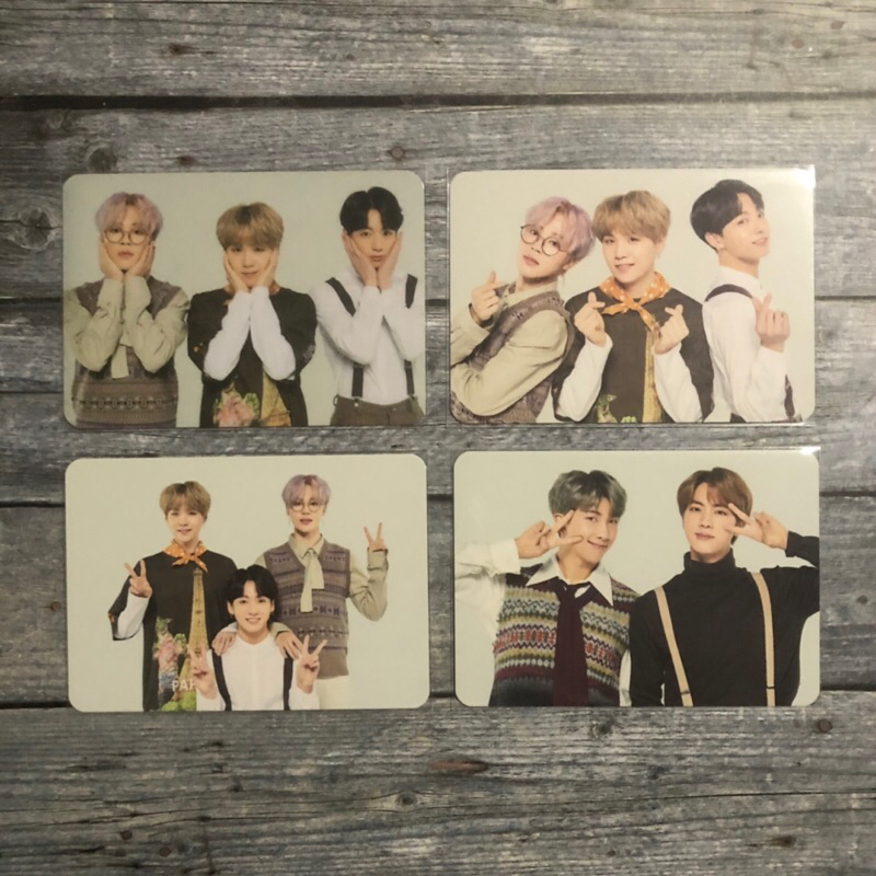 [ bts - 5th muster kr ] unit mini photocard