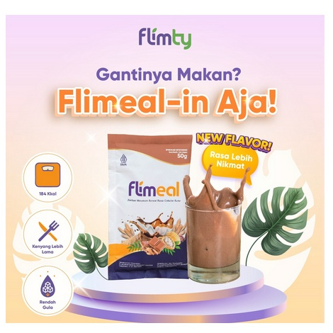 

Flimeal (Meal Replacement) 1 sachet - Coklat Susu