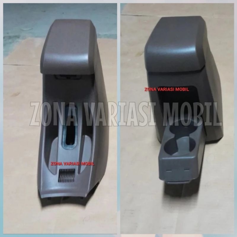 Armrest Box Console Box All Grand New Avanza Great Xenia 2016 2017 Coklat Mocca + Tutup