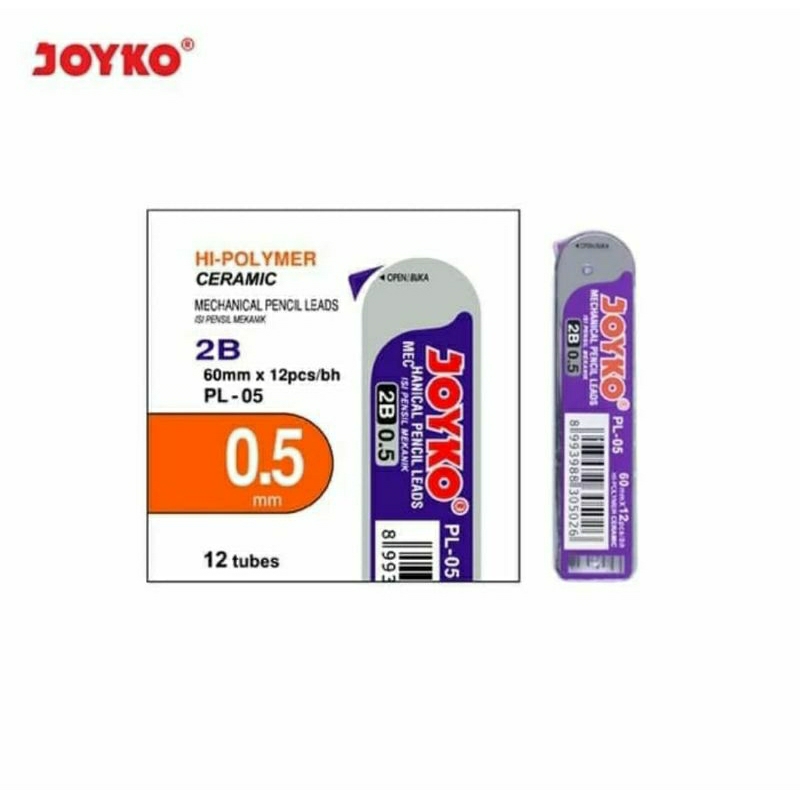 

refill pensil mechanikal joyko per tube ...