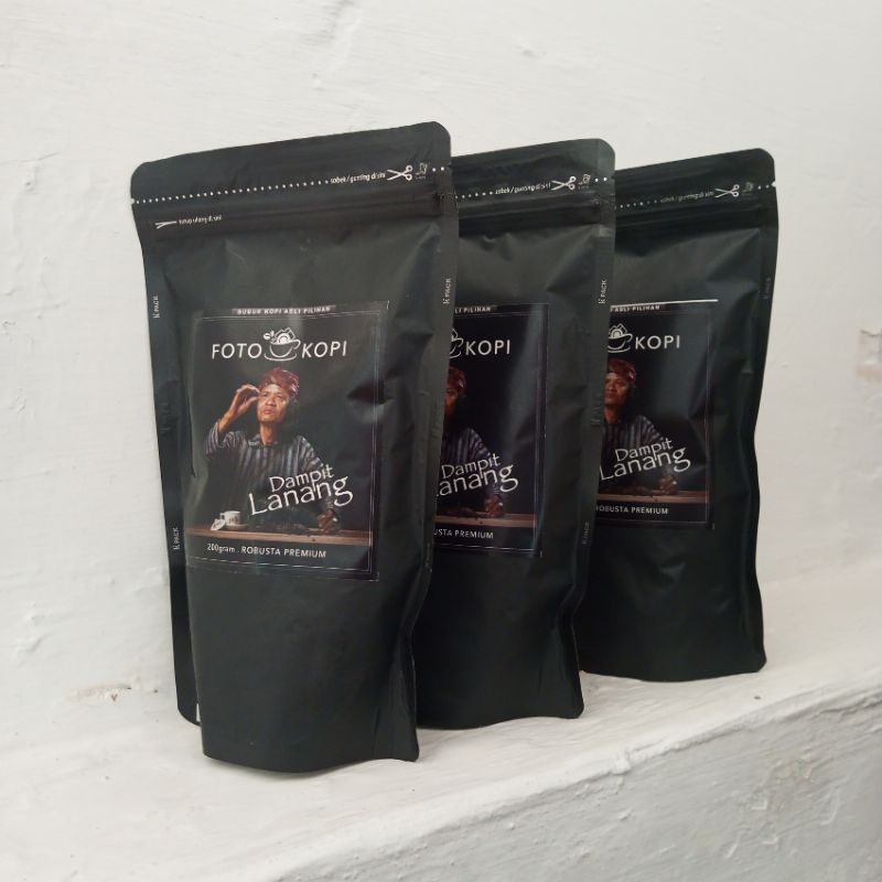 

Kopi Dampit Lanang 200g Dijamin 100% kopi pilihan