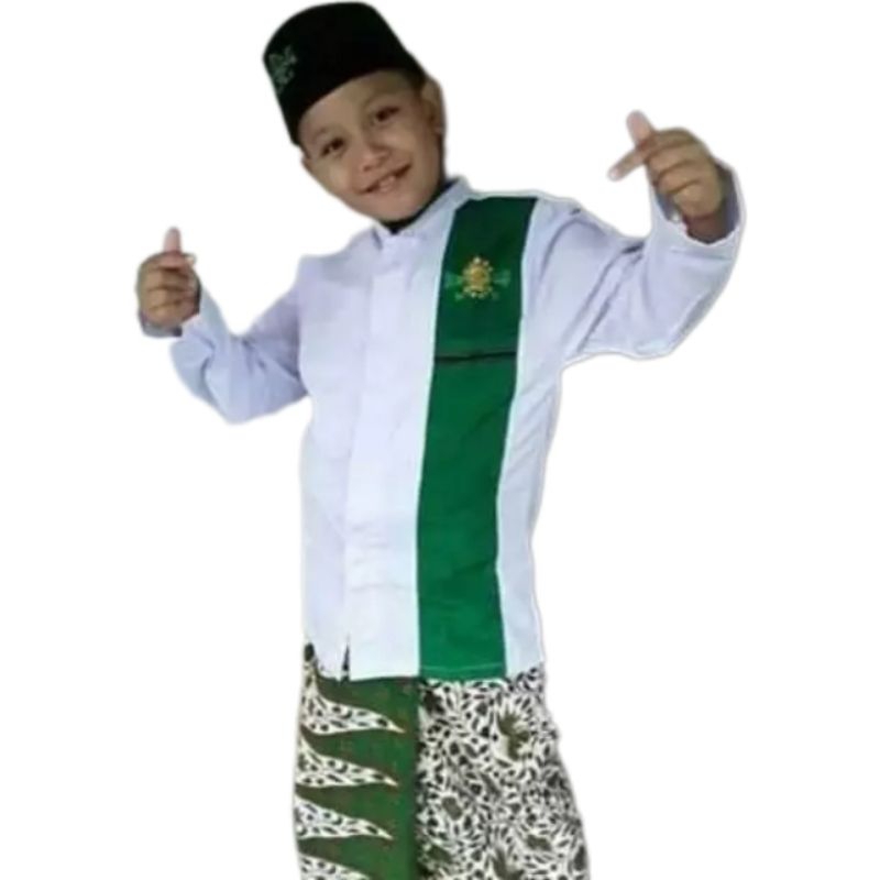 koko NU anak SD koko putih anak baju putih anak