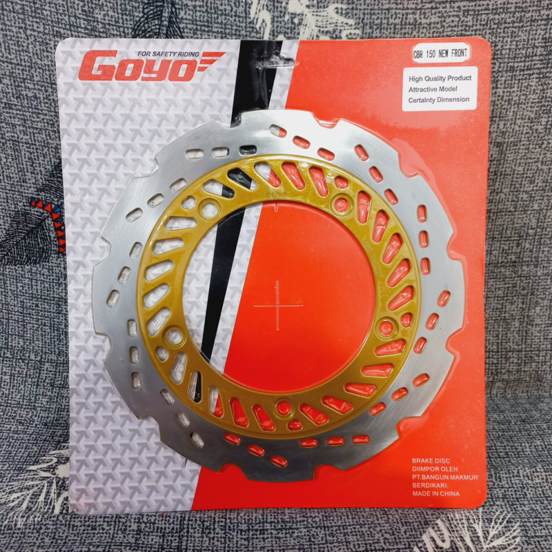 piringan cakram depan cbr150 new/cb150r new led standar variasi