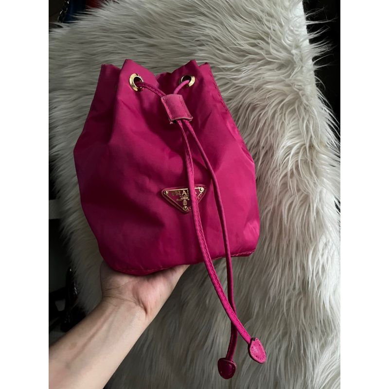 SOLD OUT preloved prada nylon travel pouch