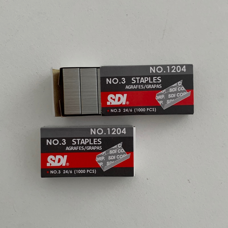 

Staples SDI no.3 24/6 Isi Stapler Besar