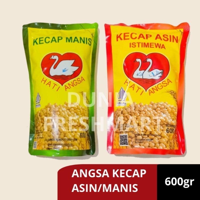 

HATI ANGSA KECAP ASIN/MANIS KEMASAN REFILL UKURAN 600GRAM KECAP HATI DUA ANGSA KECAP ANGSA DUA HATI KECAP REFILL KECAP MANIS KECAP ASIN KECAP DUA HATI ANGSA