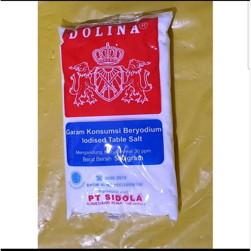 

Garam Dolina 25 / 50 gr Stock lagi kosong