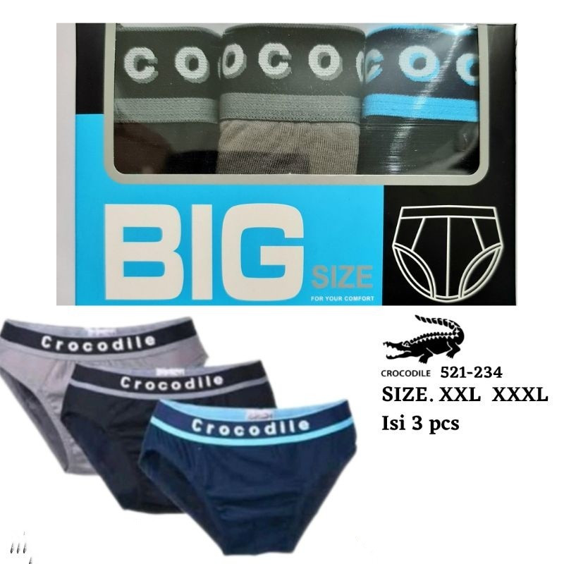 crocodile Celana Dalam pria 521-234