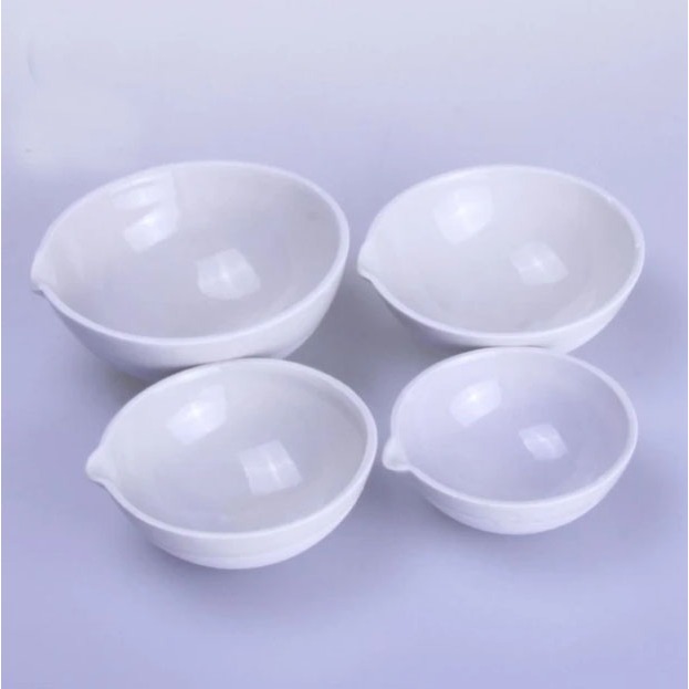 Cawan Penguap Porselen Keramik Evaporating Dish