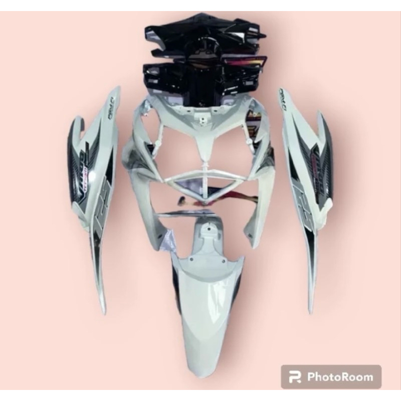 FULL HALUS VARIO TEHNO 125 LED OLD PUTIH PLUS STIKER