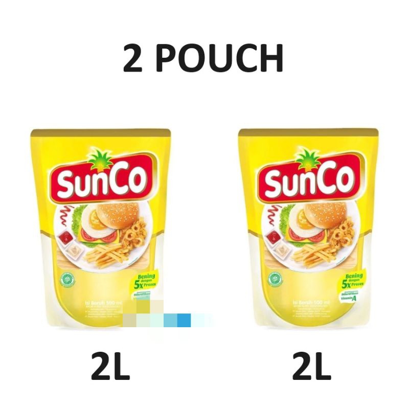 

[JATIM]Minyak Goreng SUNCO Refill 2L x 2 Pouch