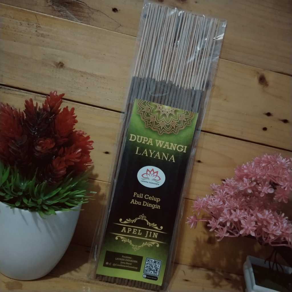 Dupa Wangi Apel Jin Hio Aroma Terapi Tahan Lama Layana Ukuran Aroma Apel Jin 110 Gram