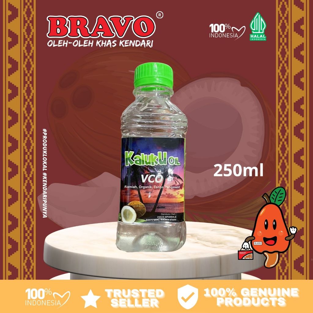 

Virgin Coconut Oil Kaluku 250ml