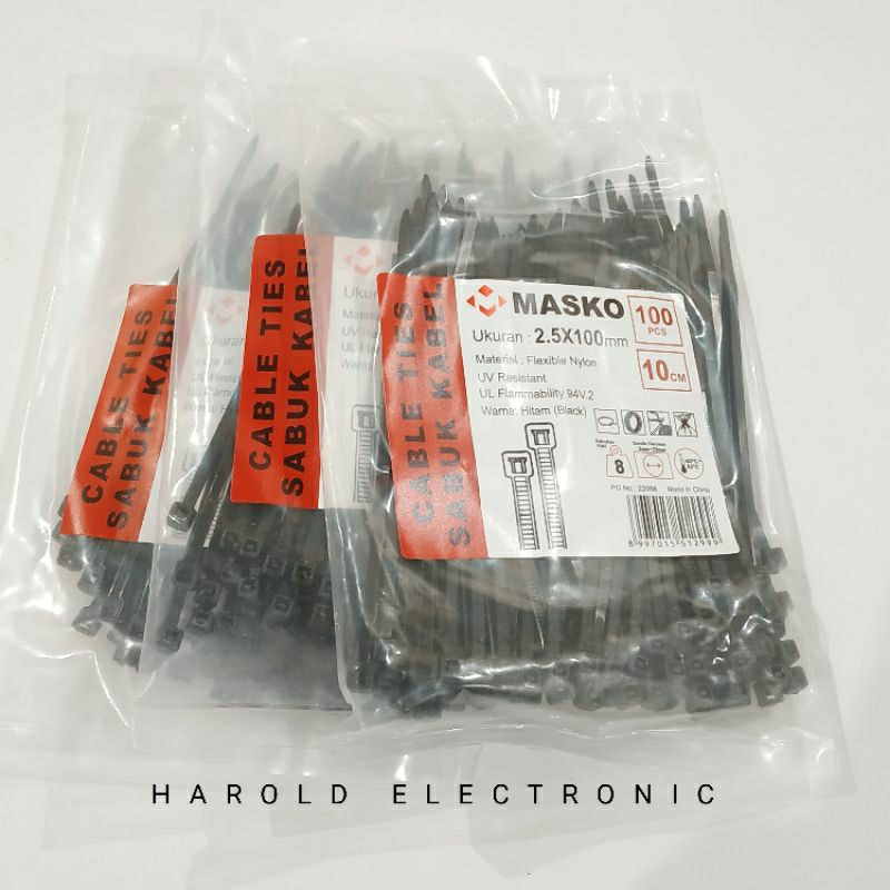 

Kabel Ties Masko 2.5 x 100