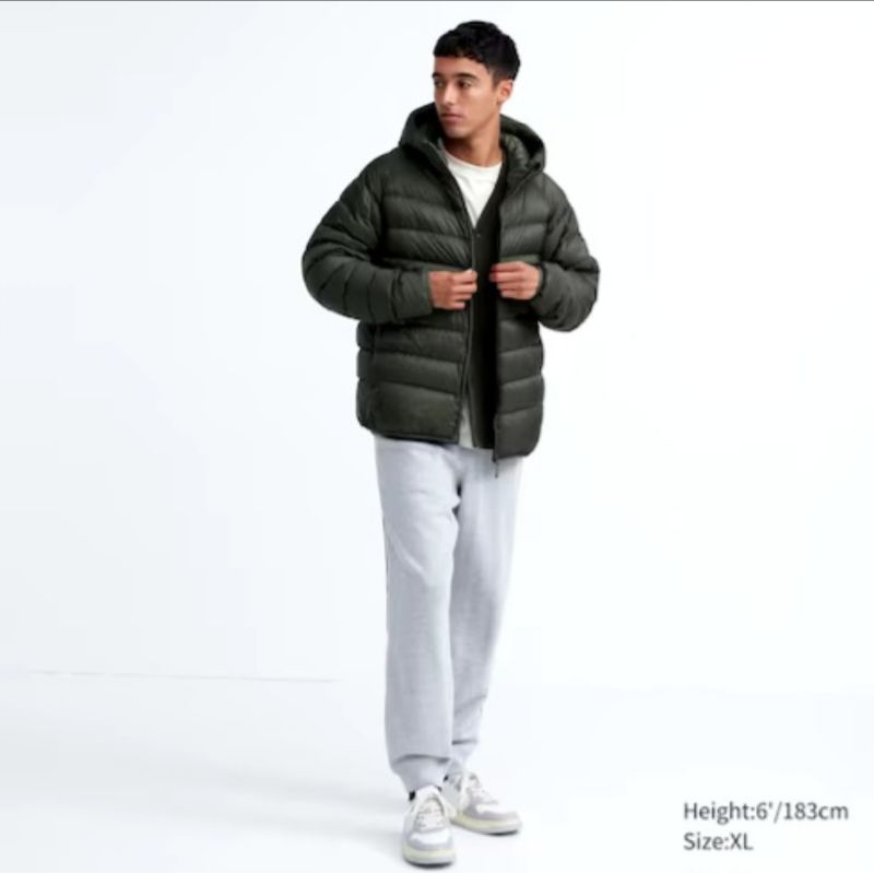 Jaket uniqlo parka ultra light down original