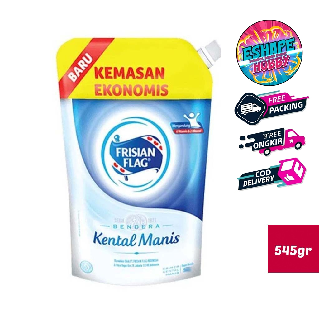 

Frisian Flag Bendera Kental Manis Pouch 540 gr