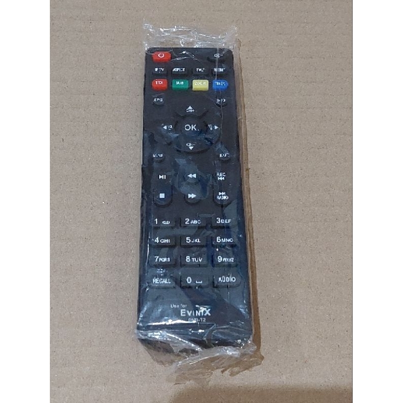 Remote STB Merk Evinix DVB-T2