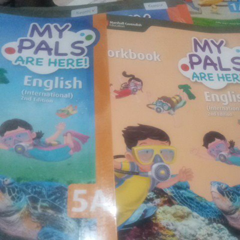 my pals are here English pupils book dan workbook 5A