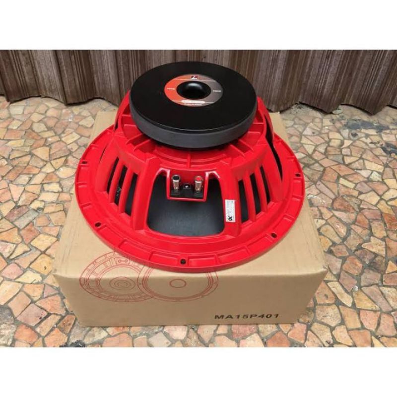 SPEAKER COMPONENT PASLINE 15 INCH MA15P401 ORIGINAL MA 15P401